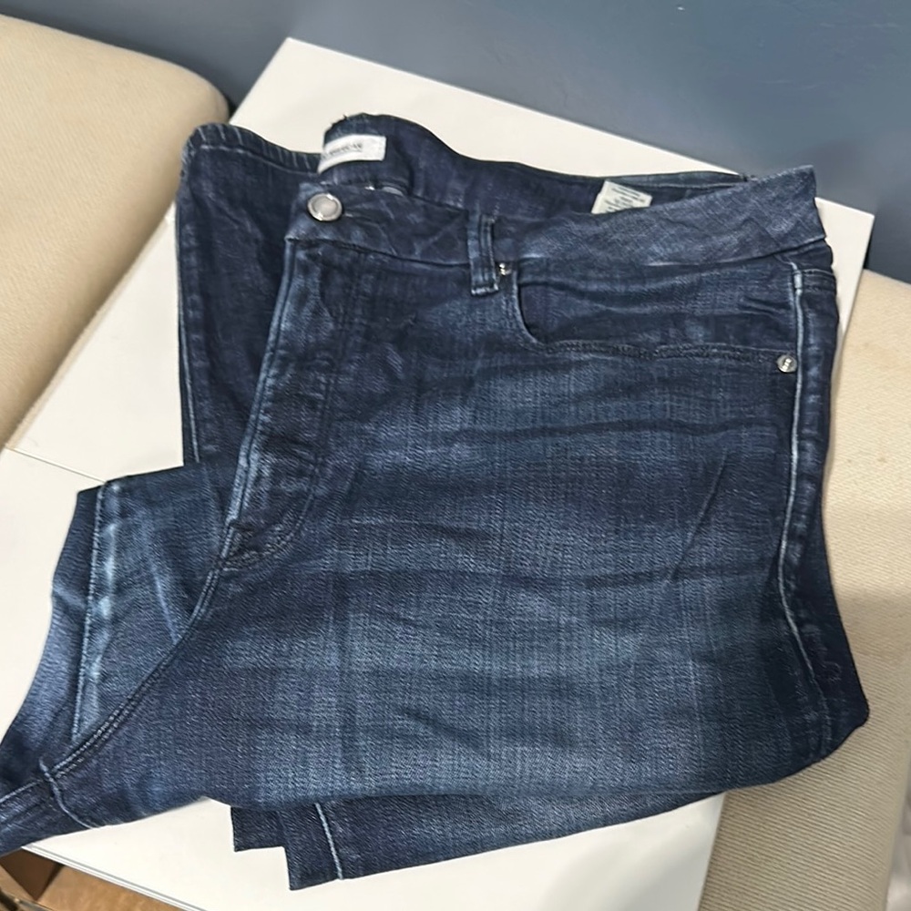 Good American Dark Blue Jeans